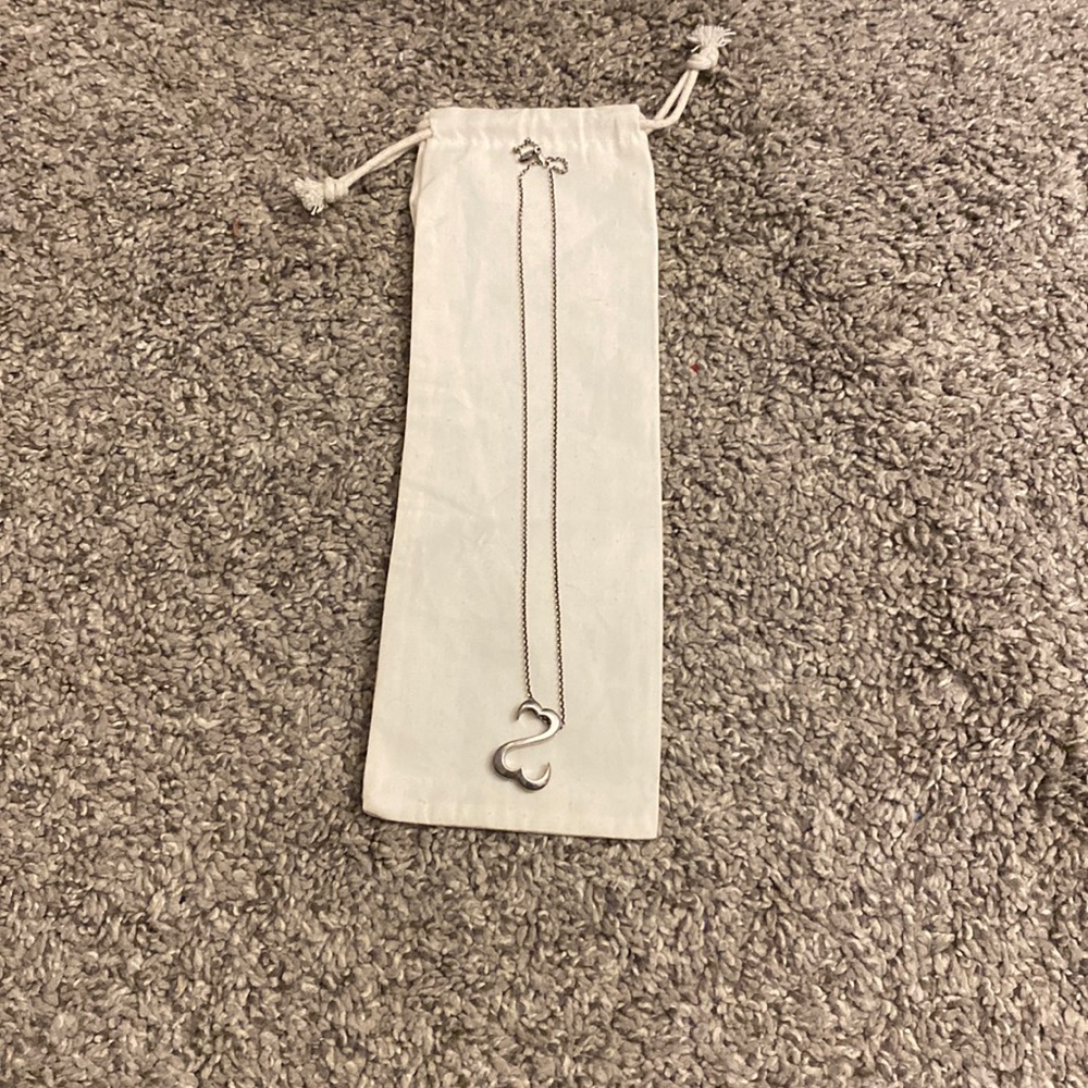 Kay open heart necklace